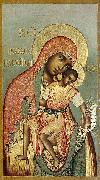 Simon Ushakov Our Lady of Eleus, oil